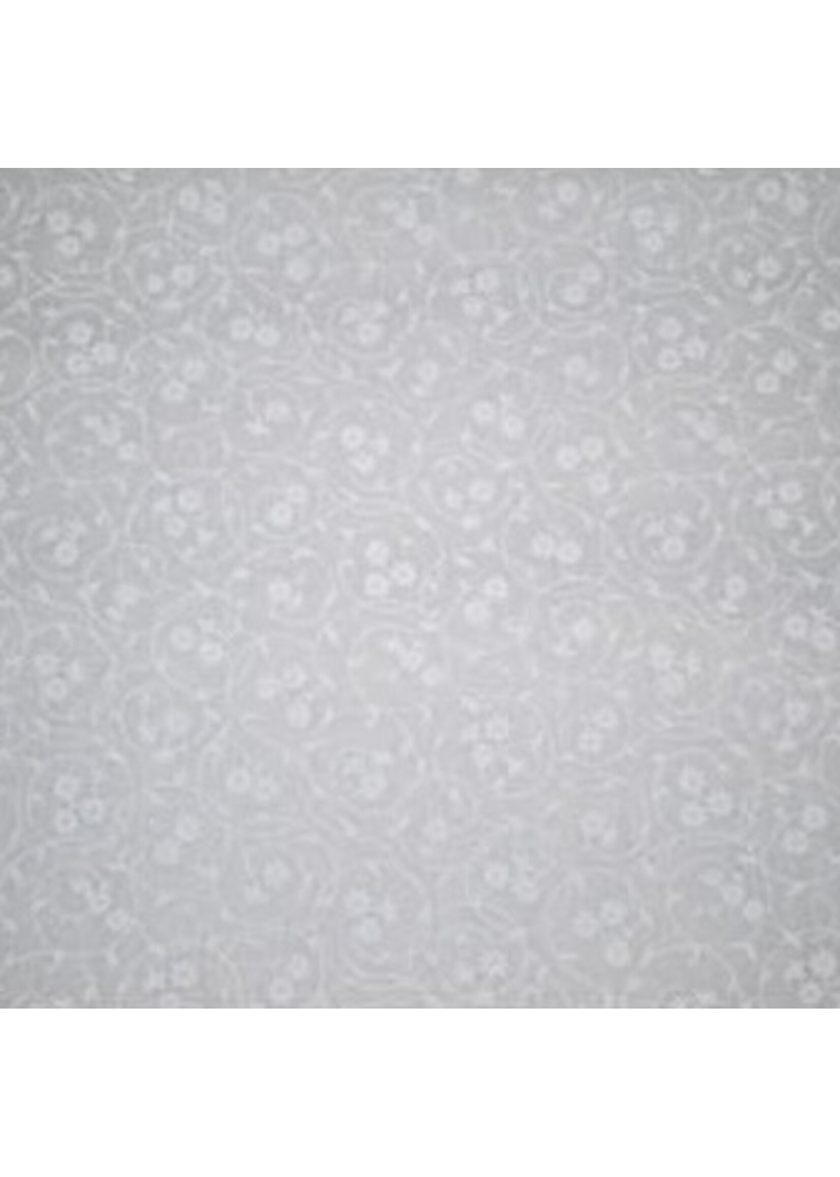 Stof Fabrics Muslin Prints - Flower Curl - White - 313-005