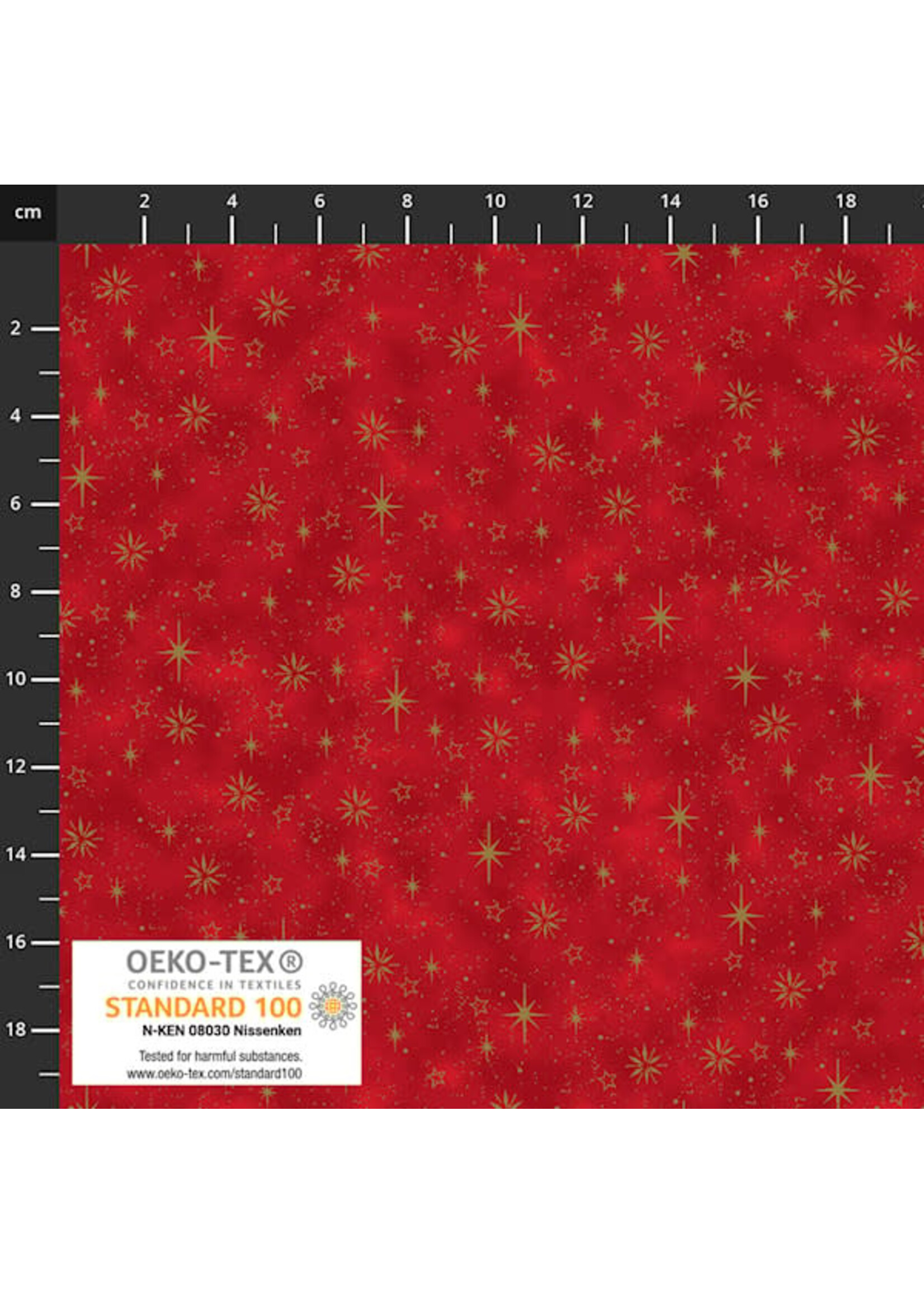 Stof Fabrics We Love Christmas - Red - 4591-410