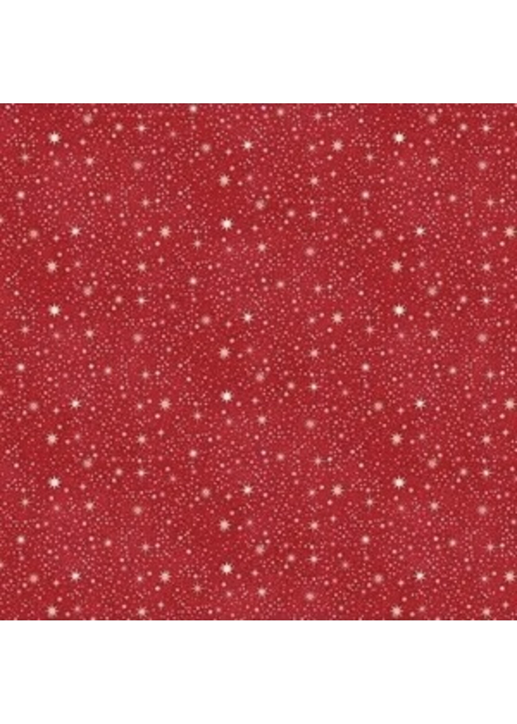 Makower Enchanted - Celestial - Red - 028R4