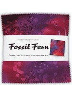 Benartex Studio Charmpack - Fossil Fern - 100 stuks - 5x5 inch