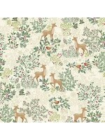 Makower Enchanted - Dasher - Cream - 026Q