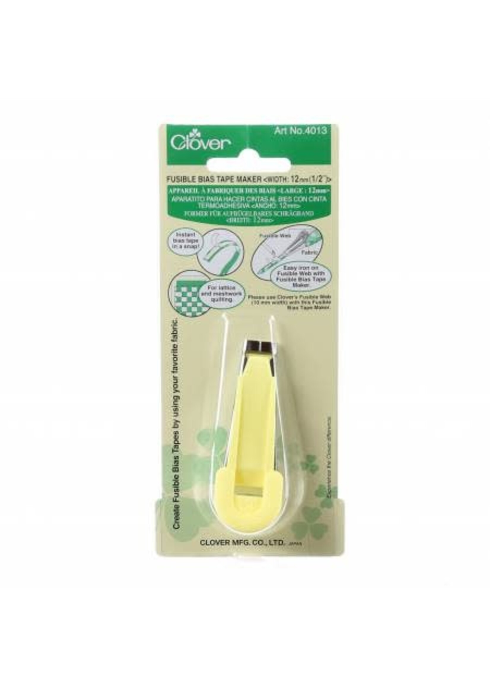 Clover Fusible Bias Tape Maker - 12 mm