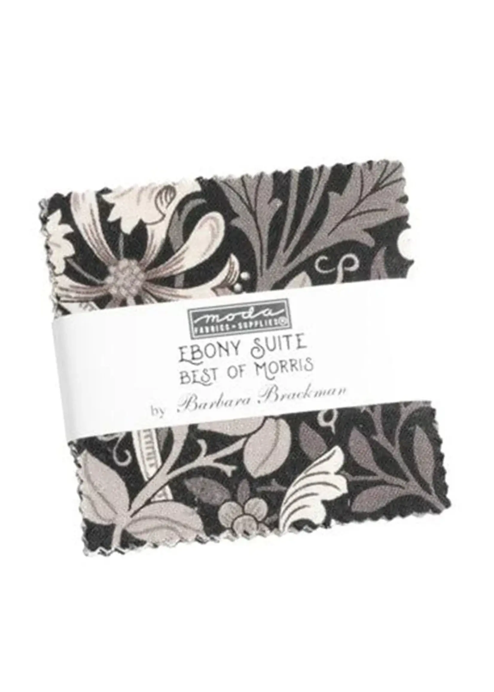 Moda Fabrics Charmpack - Ebony Suite - Moda Morris  - 42 stuks - 5x5 inch