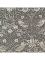 Moda Fabrics Morris Collection - Ebony Suite - Strawberry Thief - Charcoal - 8382-14