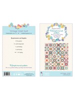 Riley Blake Designs Poppie Cotton - Patroon - forget me not - Vintage violet