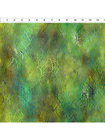 In The Beginning Impressions - Leaves - Green - 16JYS2 - Coupon - 70 cm x 110 cm