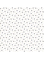 Timeless Treasures Boo - Tiny Spiders & Dots - White - CD2935