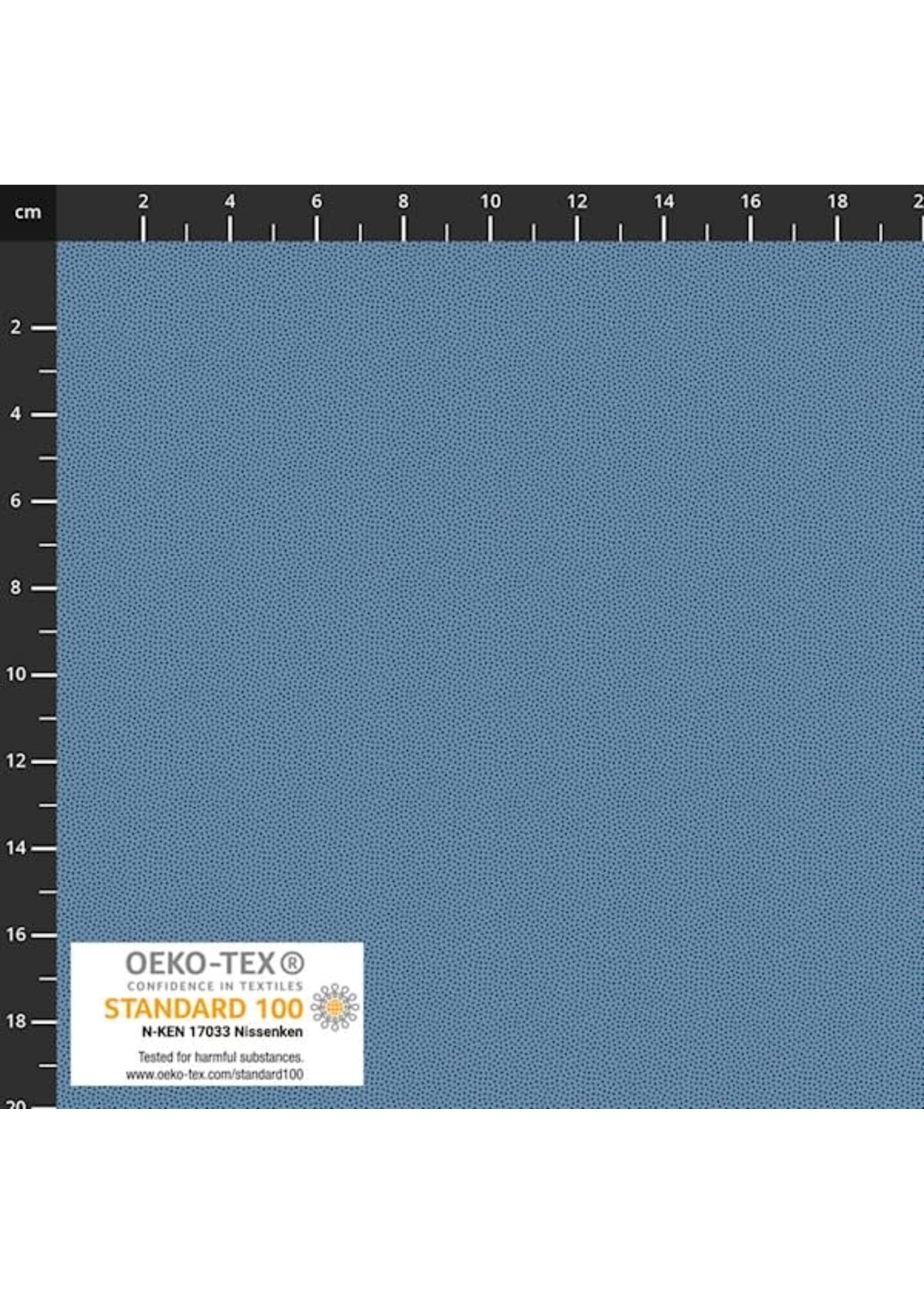 Stof Fabrics Petits Points - Blue - 318