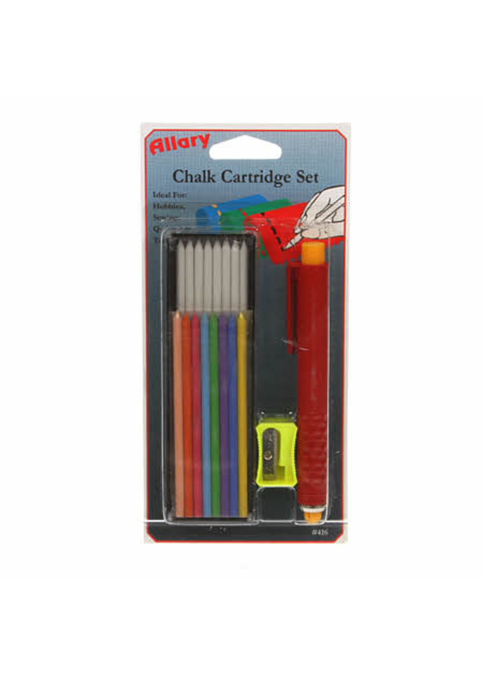 Bohin Markeerpen - Chalk cartridge set - Krijt - Gekleurd
