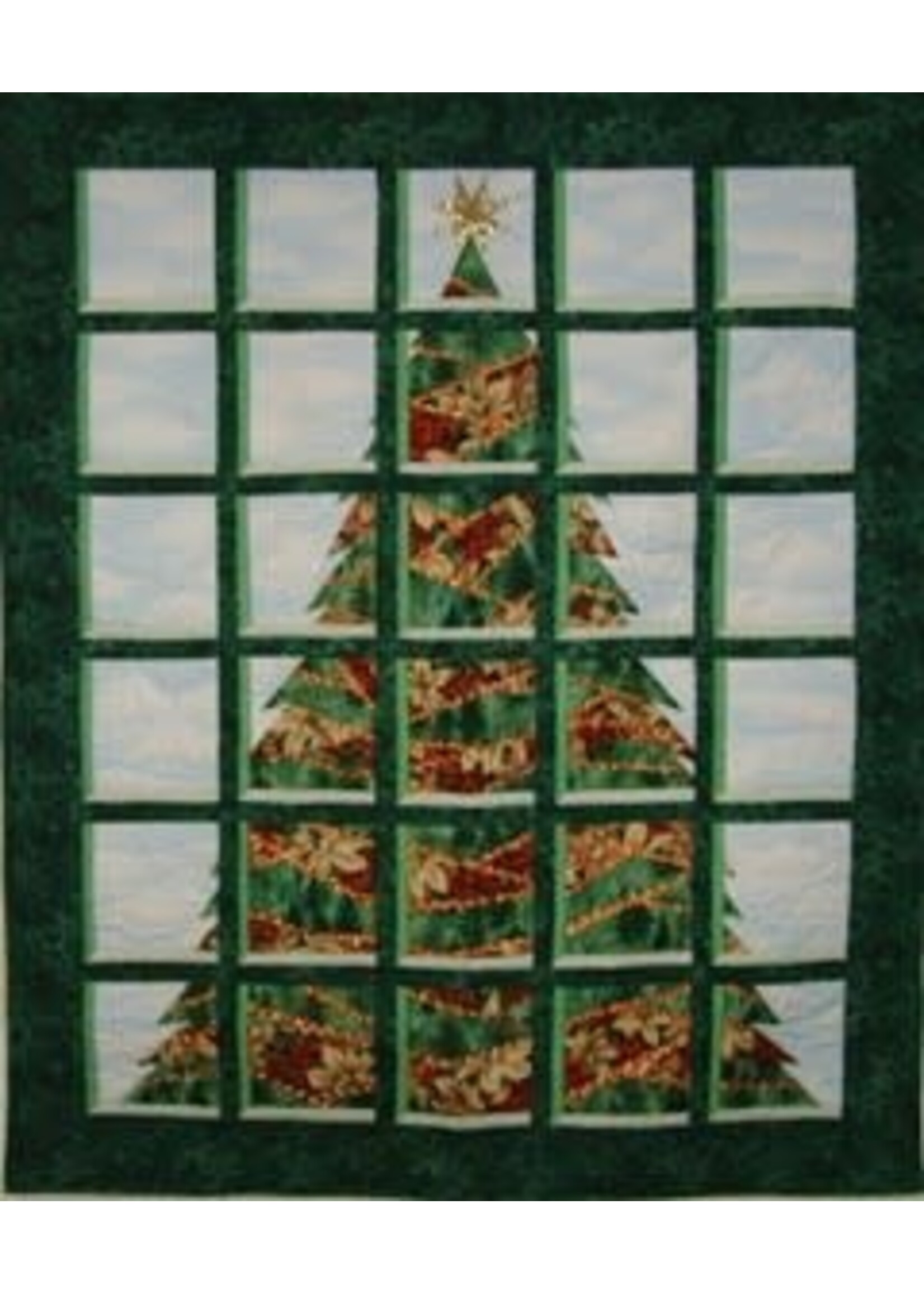 Patroon - Kerst door het venster