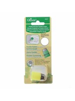 Clover Vingerhoed - Silicon Thimble - Maat L - 17 mm - Geel