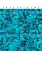 In The Beginning Calypso III - Stingrays - Teal - 36CAL2