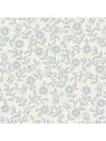 Benartex Studio Backings & Basics - Field Floral - Denim - 89W53