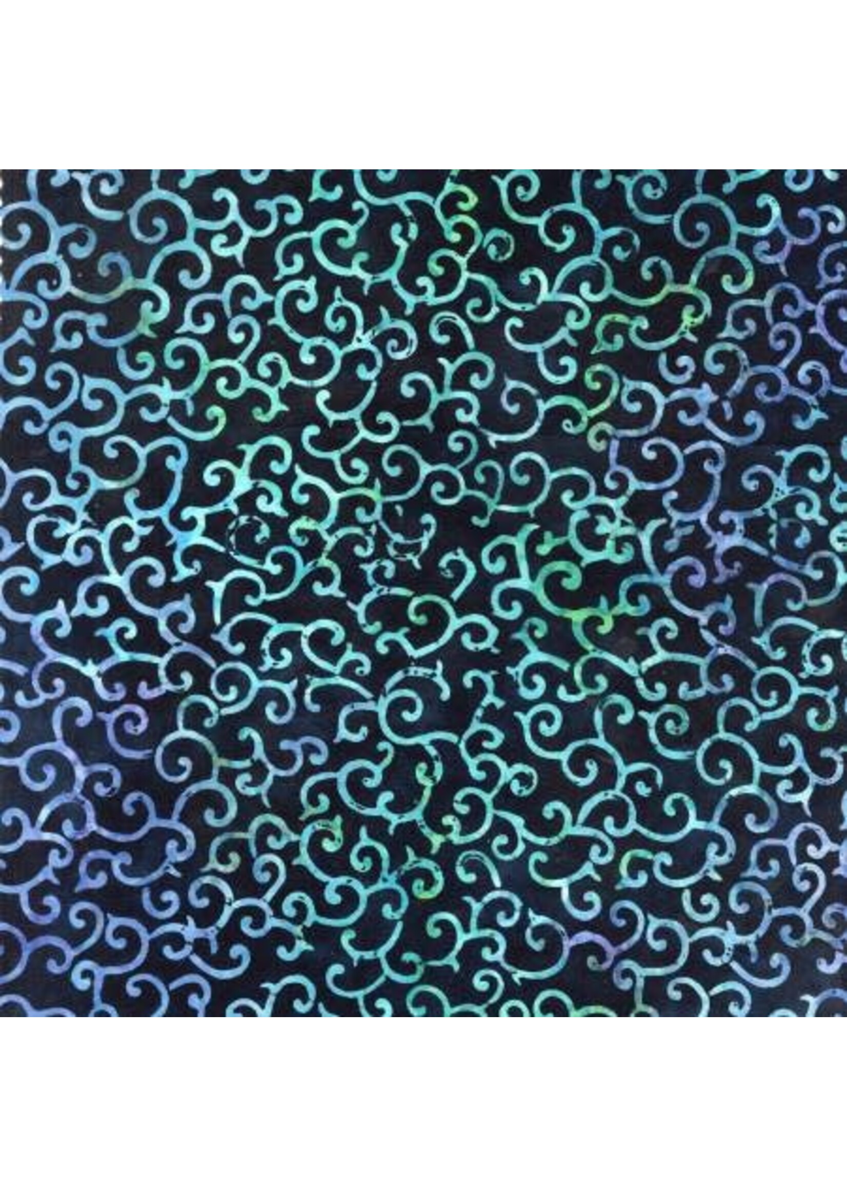 Timeless Treasures Xtonga - Iron Scrollwork - Reef