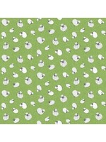 Makower Fun Farm - Sheep - Green - 068G