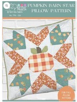 The Tipsy Needle Patroon - Pumpkin Barn Star Pillow - 126