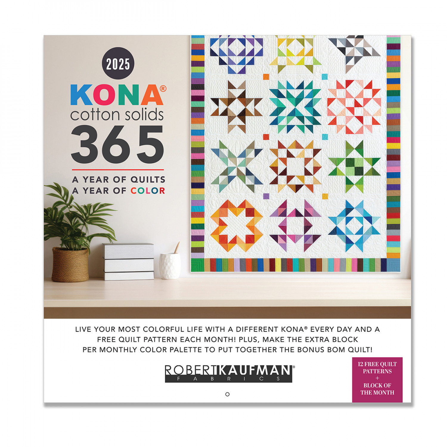 Kalender 2025 met 50% korting