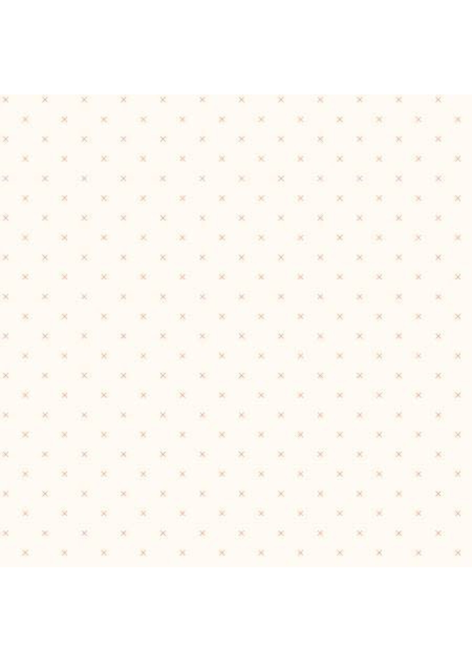 Riley Blake Designs Lori Holt - Bee Cross Stitch In Color - Pumpkin - C747