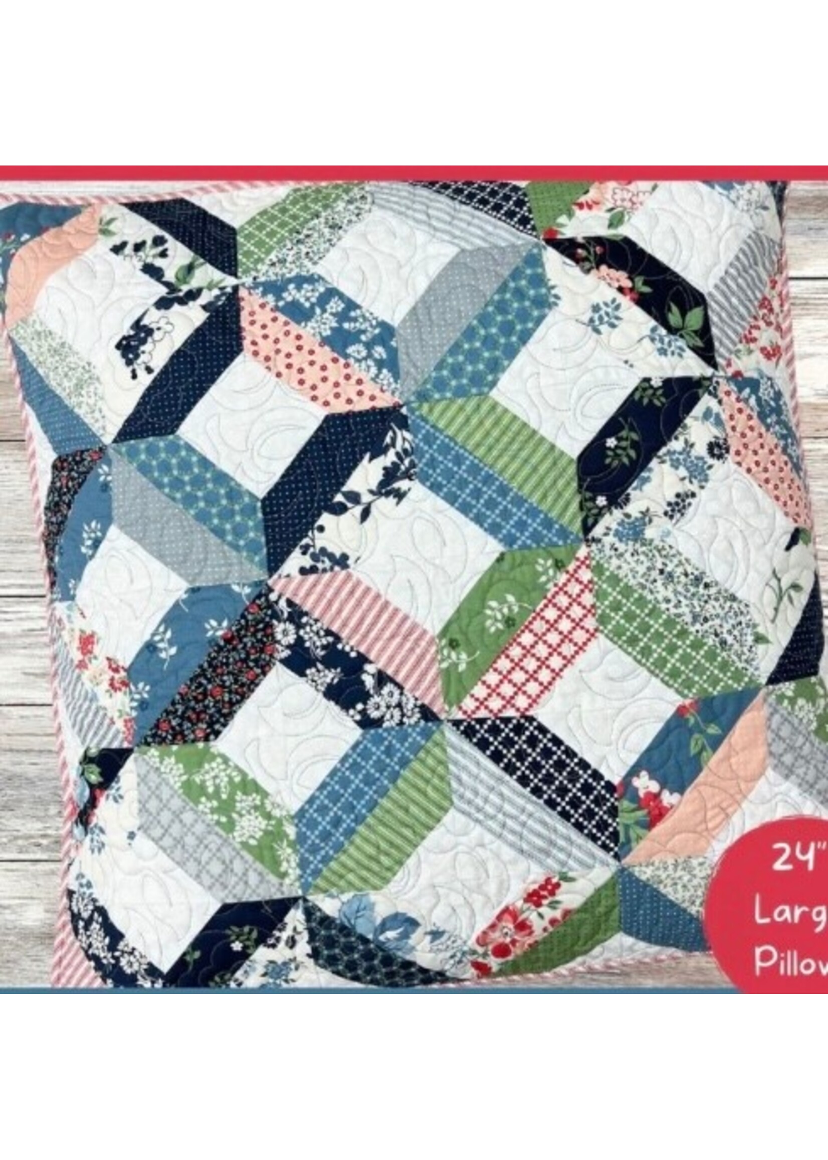 The Tipsy Needle Patroon - Kussen - Charming Pillow Shots