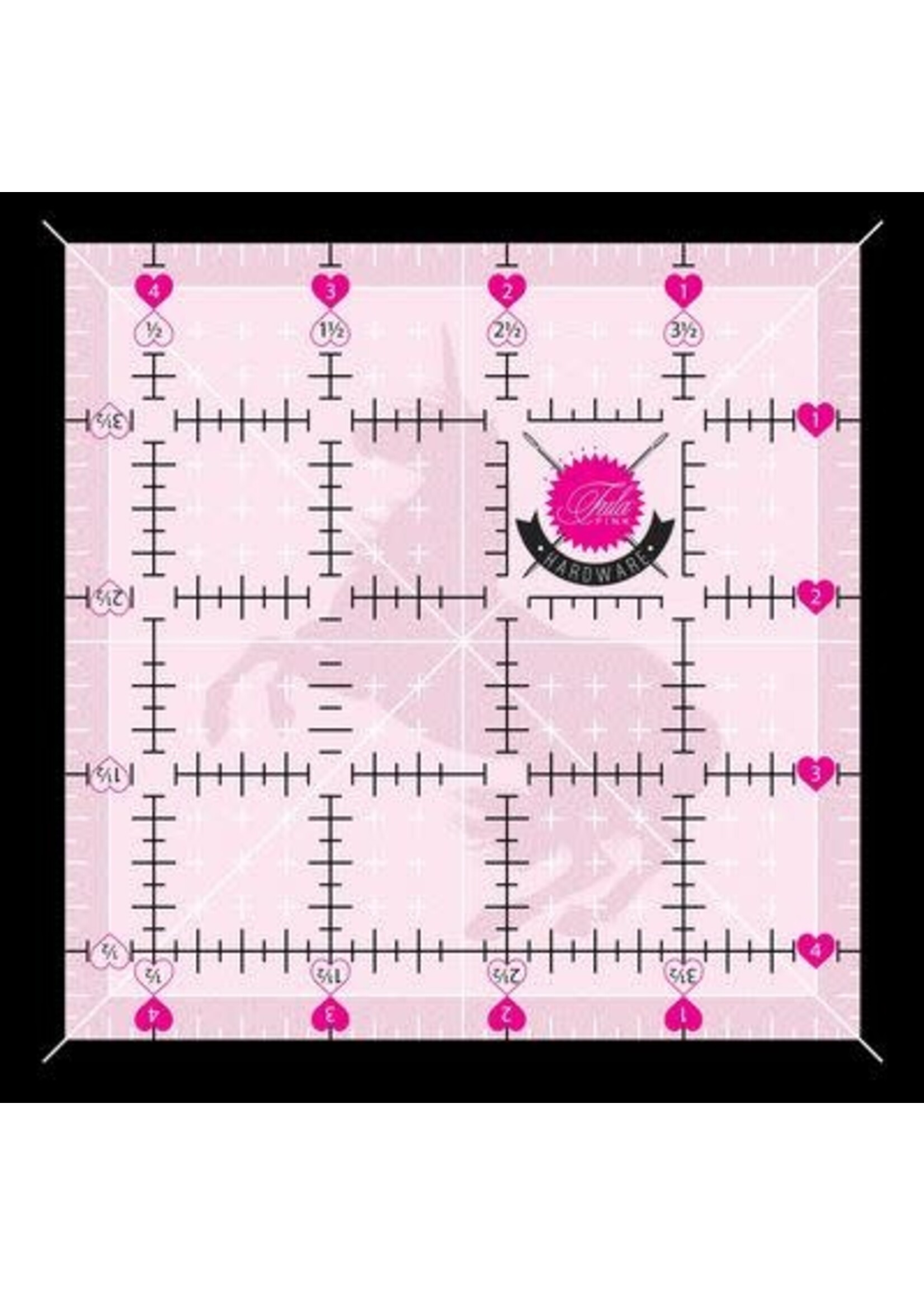 Tula Pink Liniaal - Patchwork - Unicorn - Square - 4,5 inch