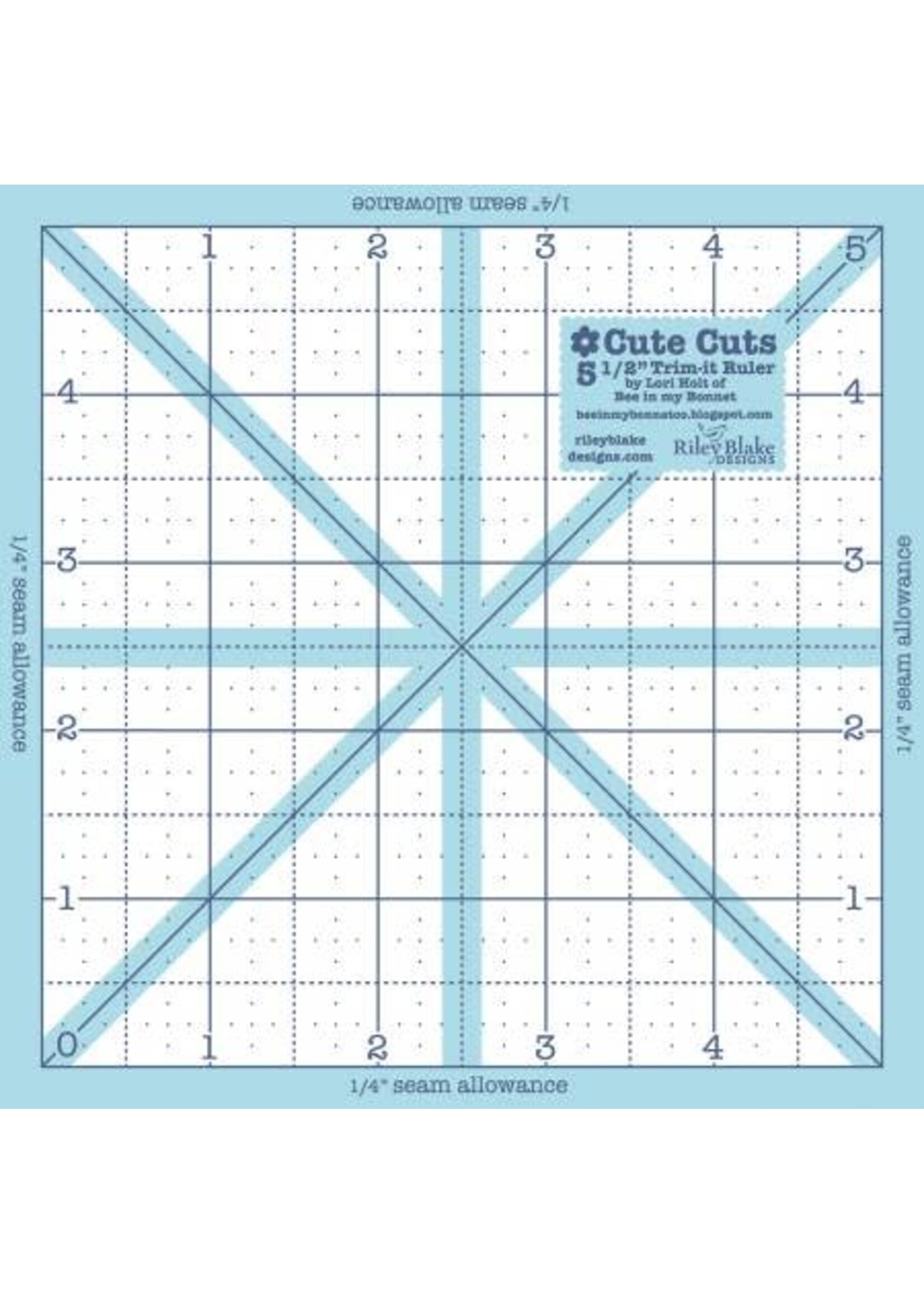 Riley Blake Designs Lori Holt - Trim-it Ruler - 5 inch
