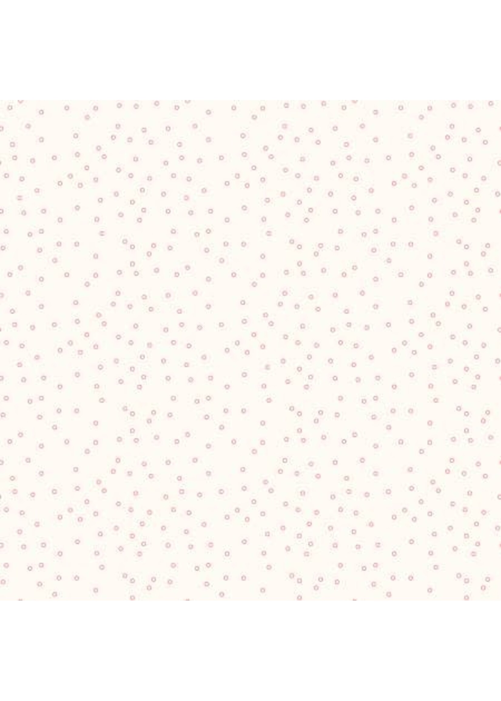 Riley Blake Designs Lori Holt - Bee Backgrounds - Tiny Circles - Coral - 6384