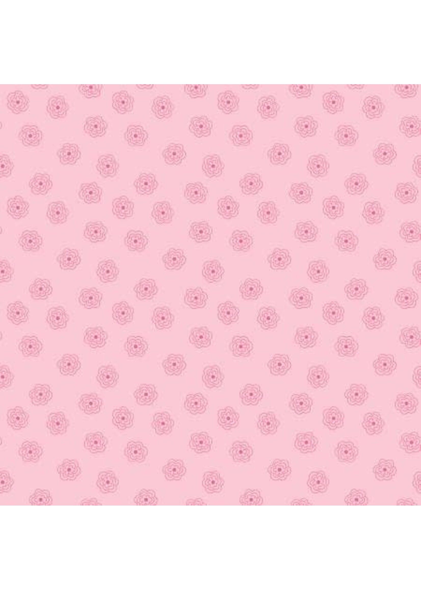 Riley Blake Designs Lori Holt - Bee Basics - Blossoms - Pink - C6404
