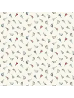 Makower High Tide - Sail Away - Cream - 080Q