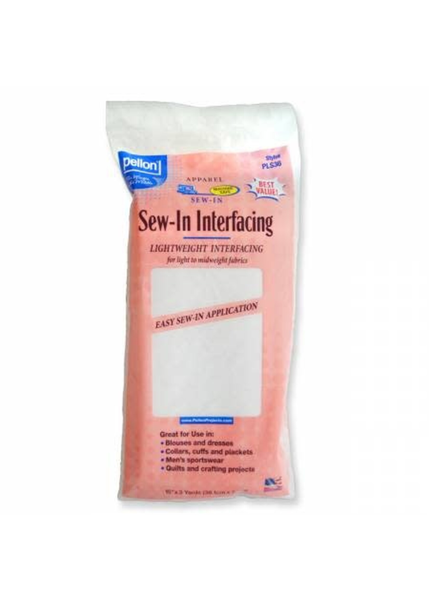 Pellon Interfacing - Lightweight - 38,1 cm x 2,7 m