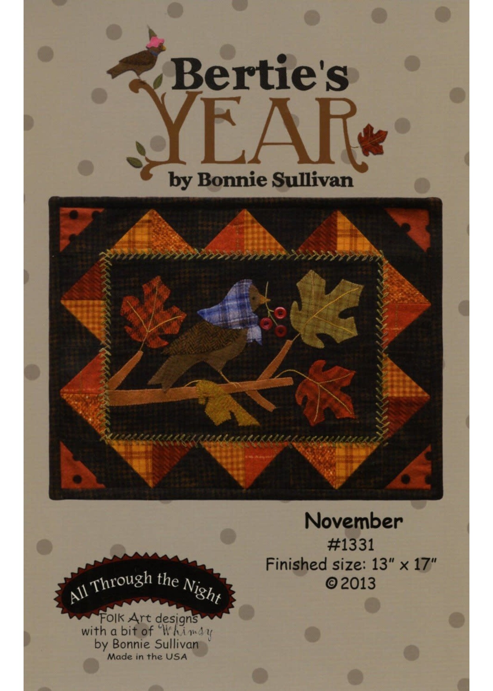 Patroon - Bertie's Year - November