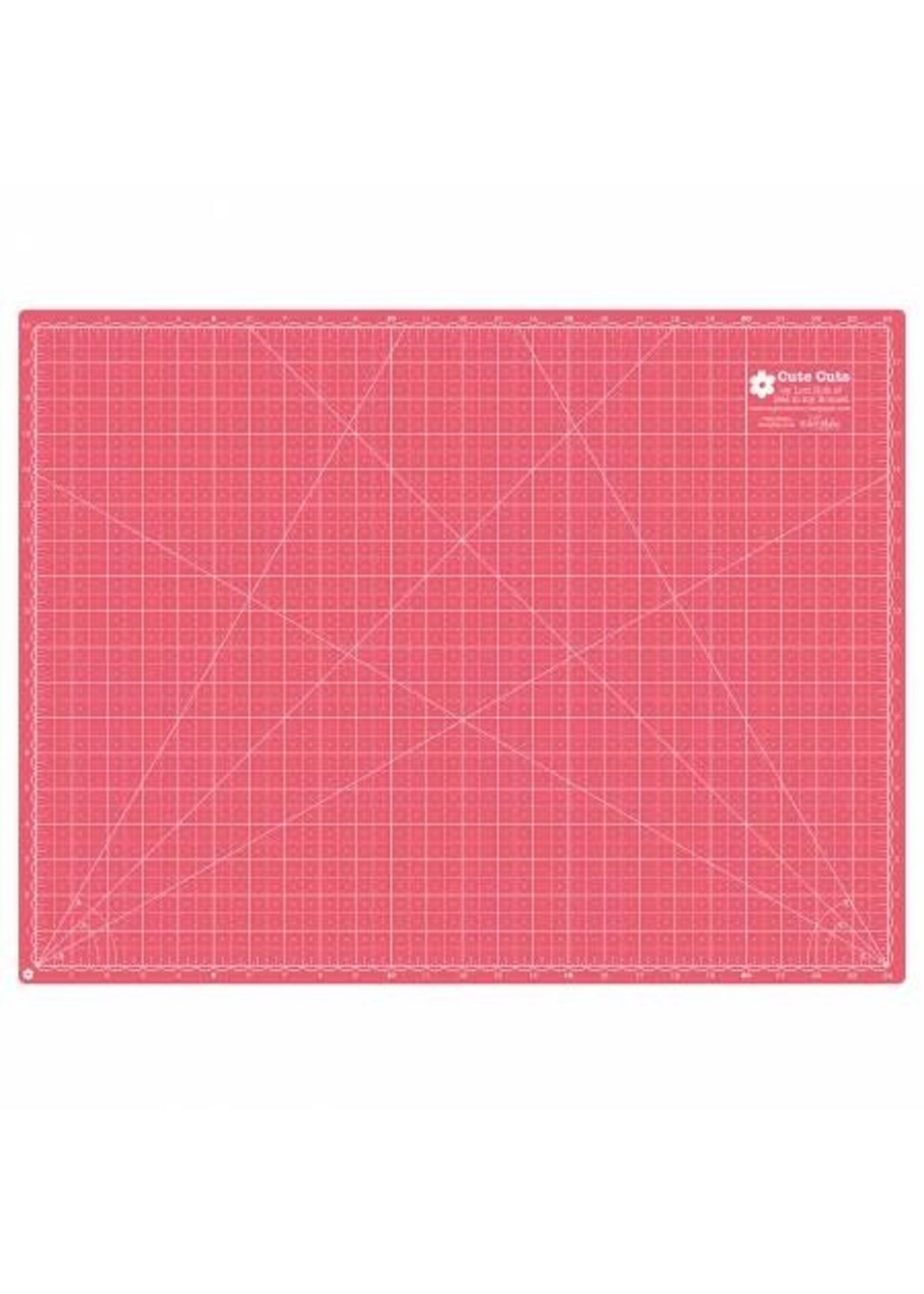 Riley Blake Designs Lori Holt - Snijmat - Cute Cuts - Rose/Honey- 18 inch x 24 inch