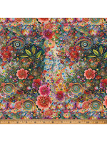 Hoffman Fabrics Whimsical Flower Garden - Multi - W5536-130