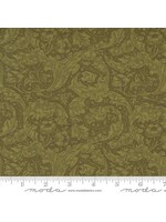 Moda Fabrics Morris Manor - Bachelors Button Blenders - Sage - 8394 12