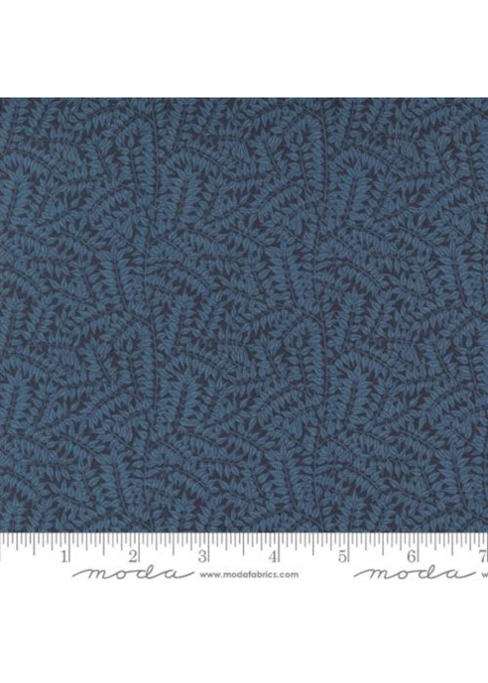 Moda Fabrics Morris Manor - Branch Blenders Leaf Vine - Twilight - 8397 16