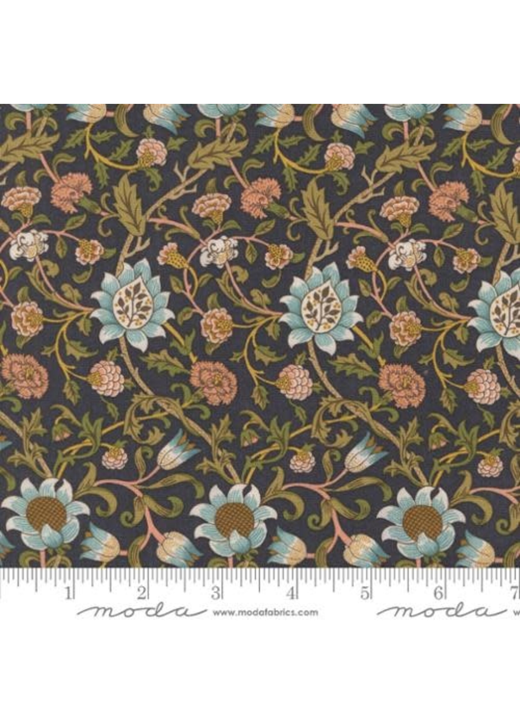 Moda Fabrics Morris Manor - Evenlode Florals - Twilight - 8392 14