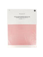 Bohin Transparant Template Sheets - Gerasterd 6mm - A4 - 2 pc