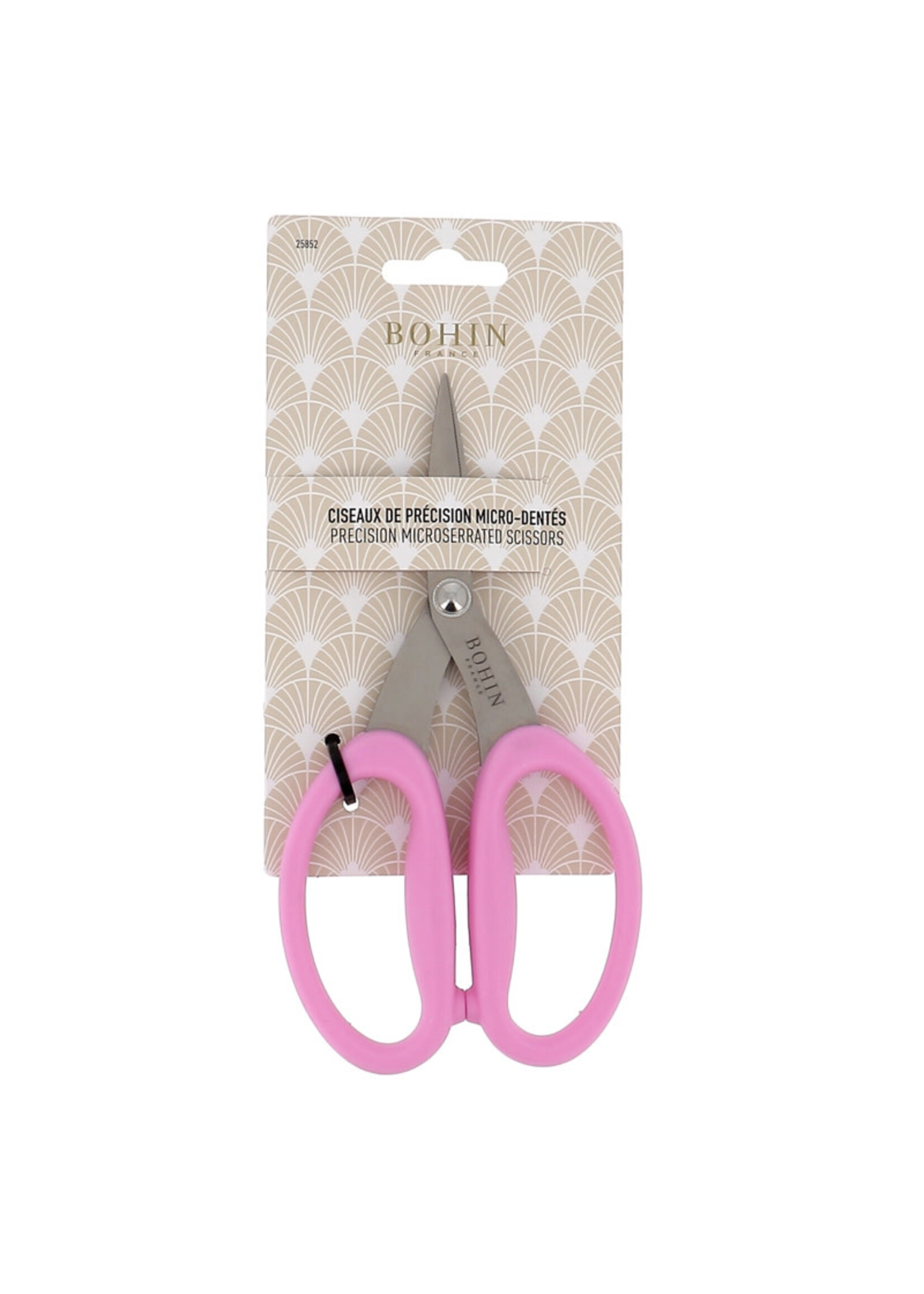 Bohin Schaar - Micro-Serrated - 17,5 cm - Pink