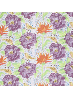 Laura Heine Color Fusion - Bird of Paradise - Grey - Coupon - 80 cm x 110 cm
