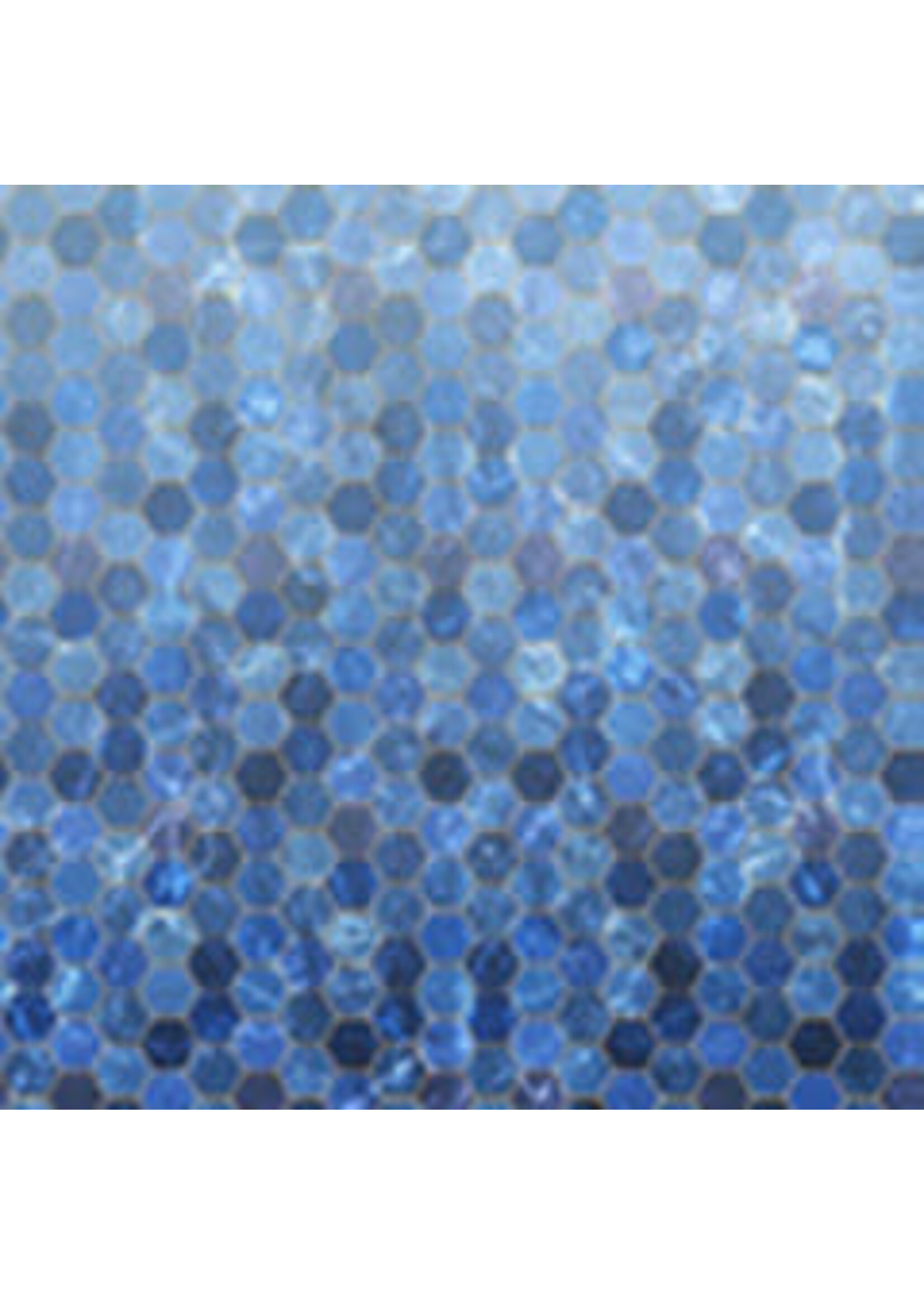 Hoffman Fabrics Backsplash 2.0 - Blue - Coupon - 90 cm x 110 cm