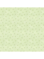 Henry Glass Fabrics Dorothy Jean s Flower Garden - Dots and Leaves - Green - 682