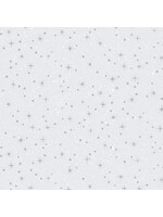 Hoffman Fabrics Sparkle + Fade - Light Gray Silver - U5001 - 674S