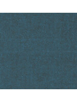 Benartex Studio Winter Wool Flannel - Tweed Flannel - Dark Teal - Coupon - 75 cm x 110 cm