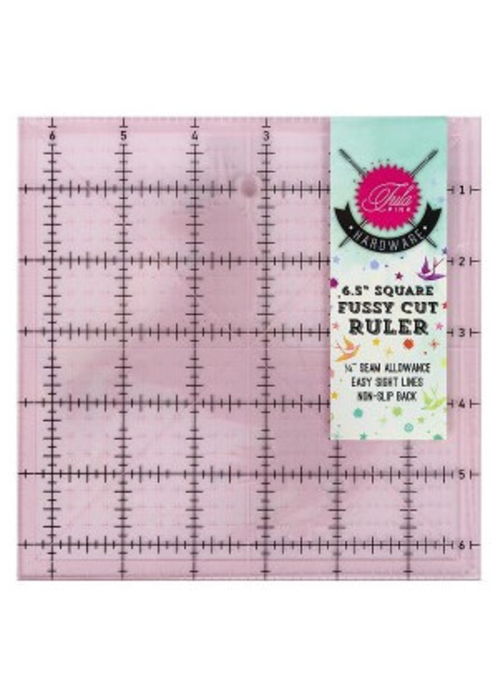 Tula Pink Square - Fussy Cut - 6,5 x 6,5 inch