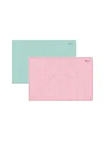 Riley Blake Designs Lori Holt - Snijmat - Cute Cuts - Teal/Pink- 24 inch x 36 inch