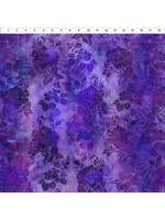 In The Beginning Garden of Dreams - Blooms - Deep Purple - Coupon - 80 cm x 110 cm