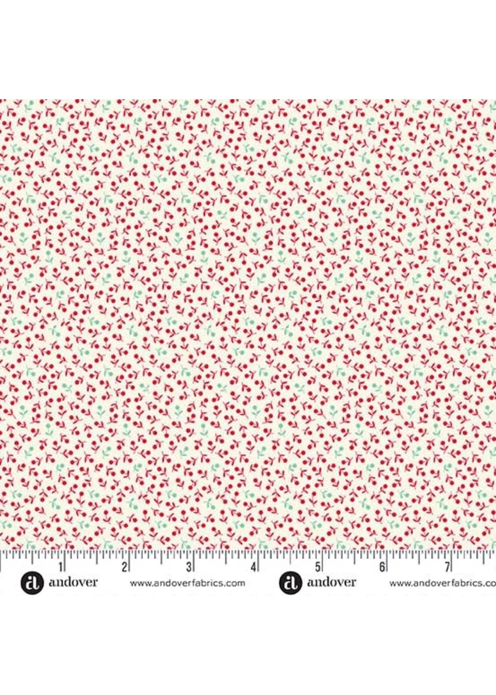Andover Fabrics Sugarberry - Ditsy Berry - 1468L