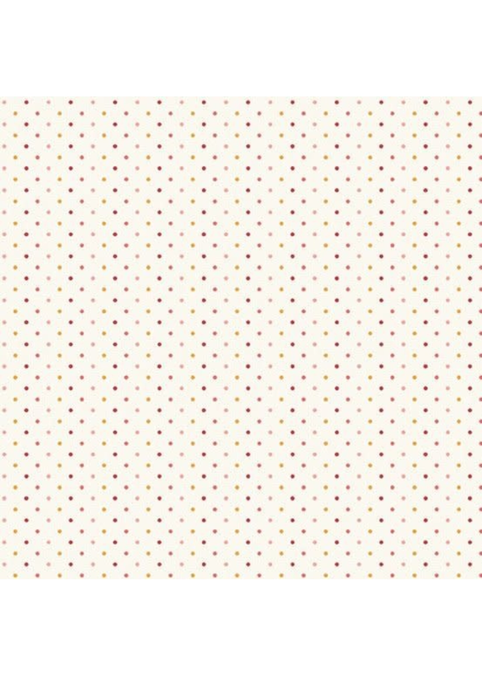 Andover Fabrics Edyta Sitar - Poppy Seeds - Ruby - 1526R2