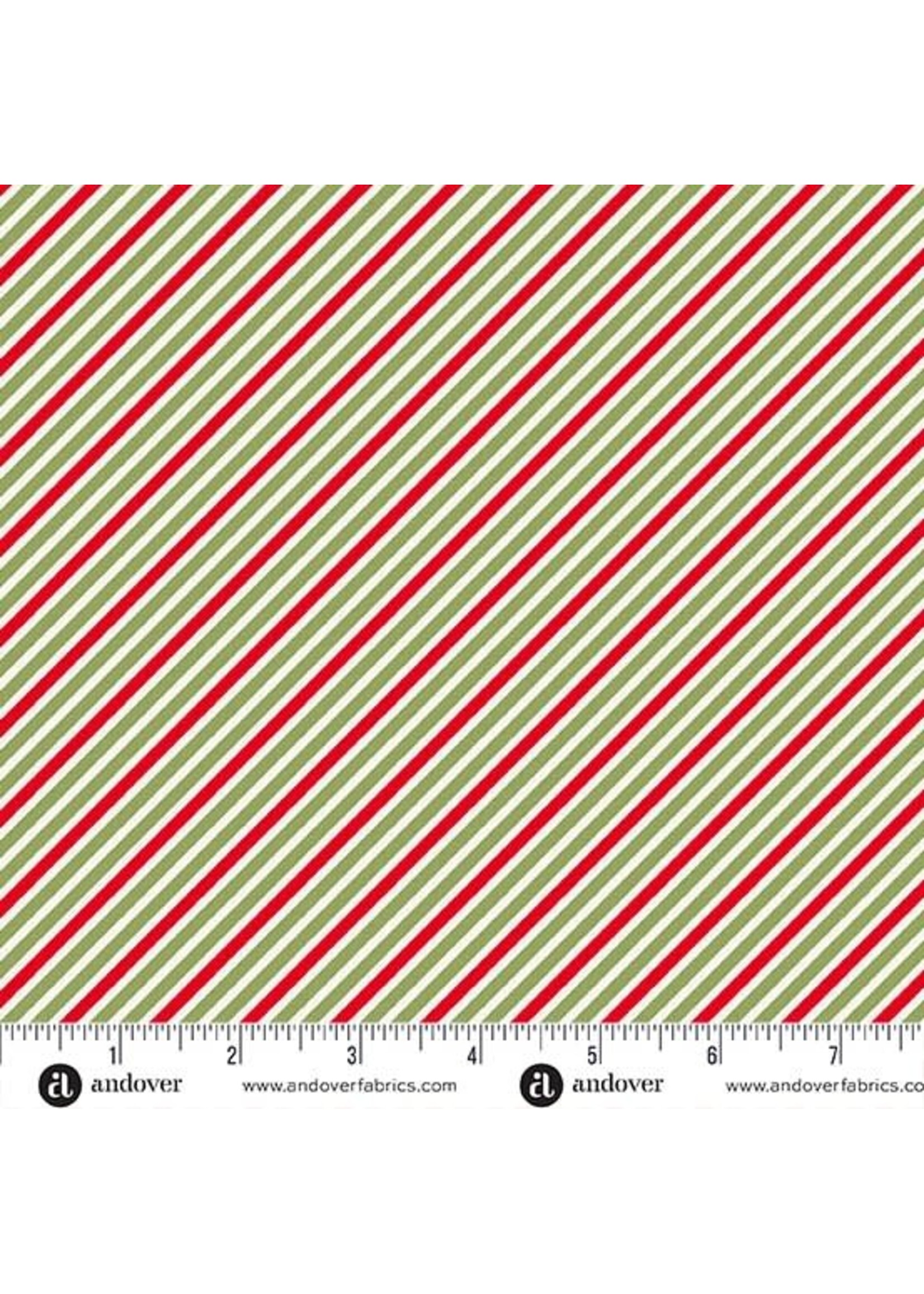 Andover Fabrics Sugarberry - Diagonal Stripe - 1467G