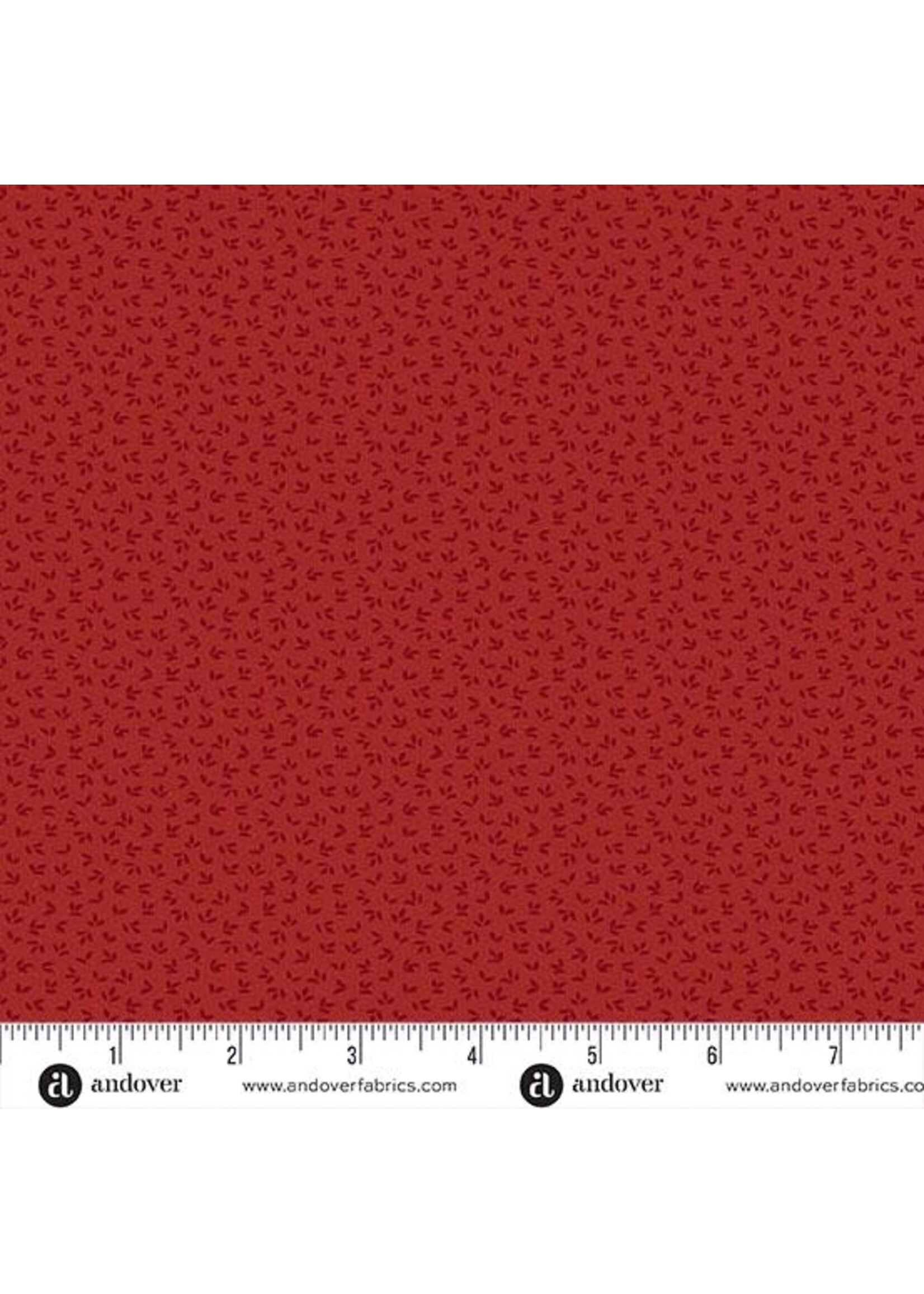Andover Fabrics Renee Nanneman - Itsy Bits - Petals - Brick - 1450R