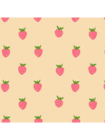 Windham Fabrics Meadows - Berry - Ecru - Coupon - 100 cm x 170 cm